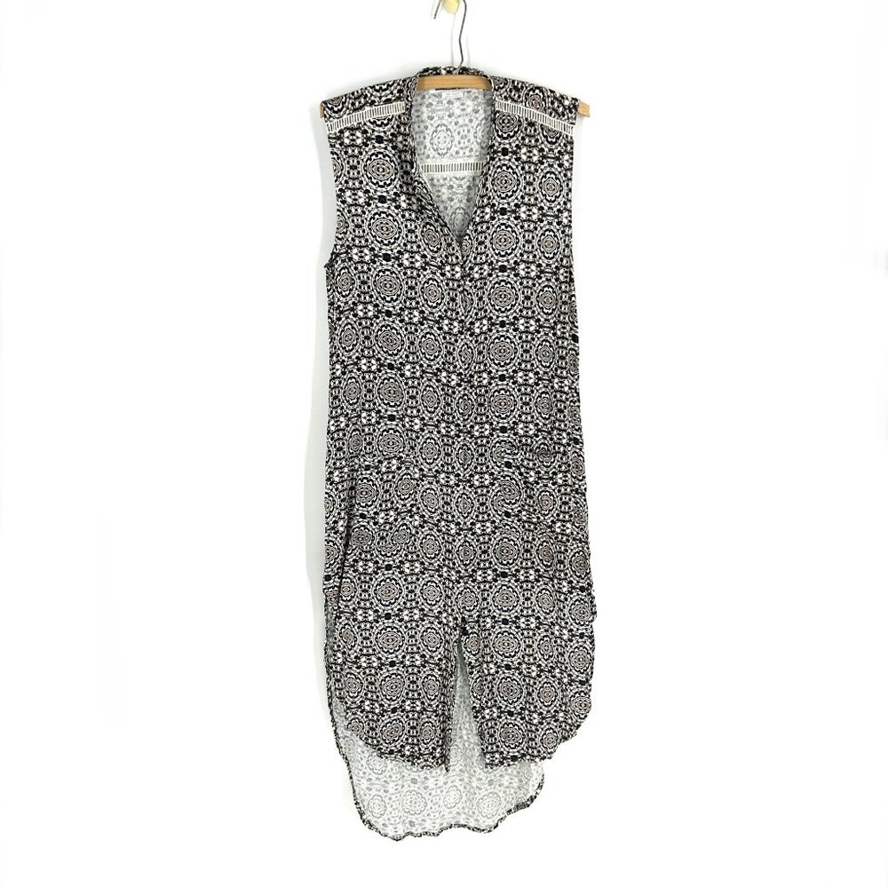 Faithfull The Brand NWOT Sleeveless Button Front Dress Sz Small
